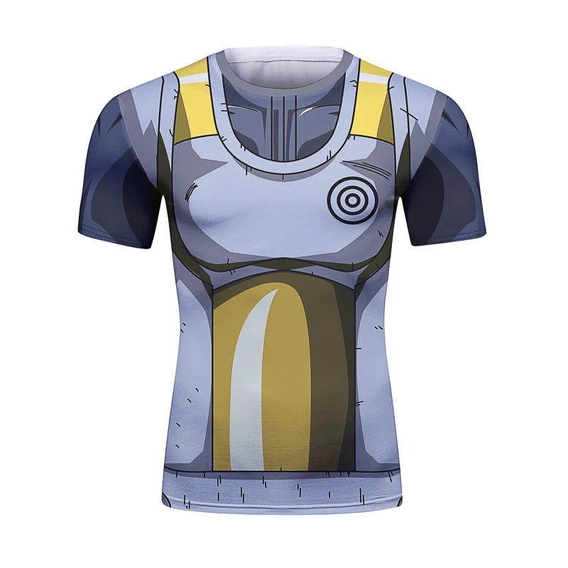 Cody Lundin Men's Short Sleeve Shirt 3D Technical Print Compression Sport T-shirt  Quick Dry Tight Athletic Top Fantastical Sportiness Shirt(221534)