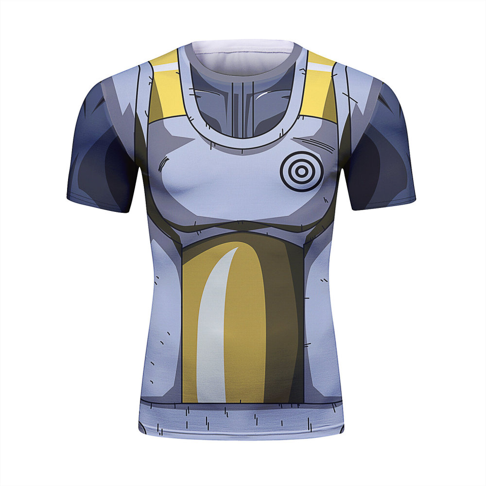 Cody Lundin Men's Short Sleeve Shirt 3D Technical Print Compression Sport T-shirt  Quick Dry Tight Athletic Top Fantastical Sportiness Shirt(221534)