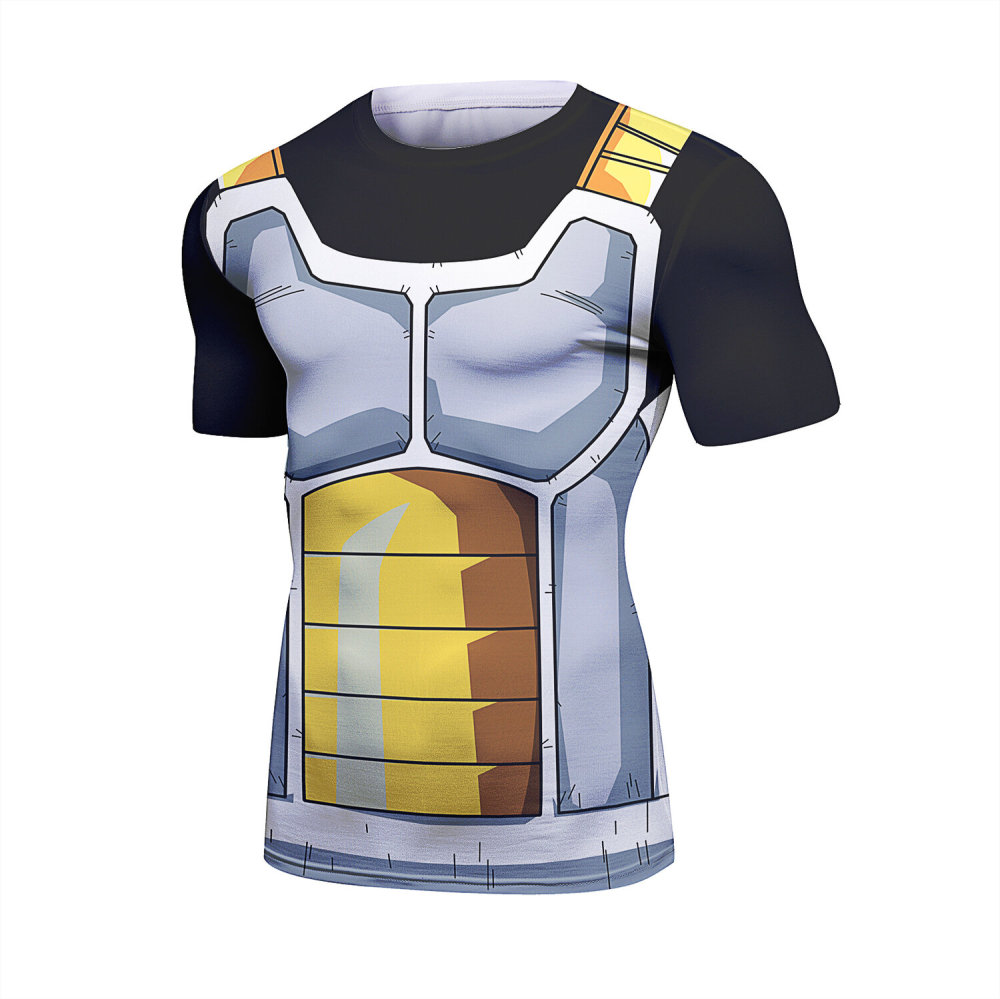 Cody Lundin Men's Short Sleeve Shirt 3D Technical Print Compression Sport T-shirt  Quick Dry Tight Athletic Top Fantastical Sportiness Shirt(221535)