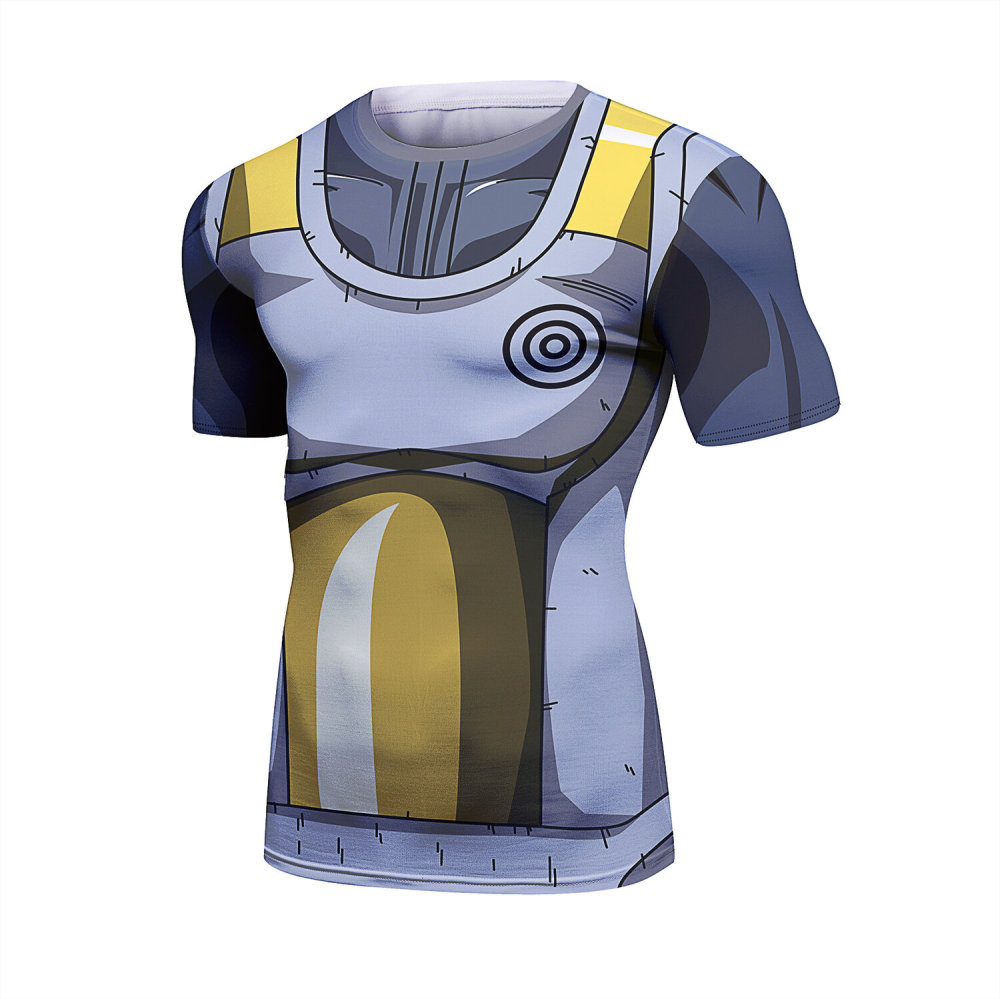 Cody Lundin Men's Short Sleeve Shirt 3D Technical Print Compression Sport T-shirt  Quick Dry Tight Athletic Top Fantastical Sportiness Shirt(221534)