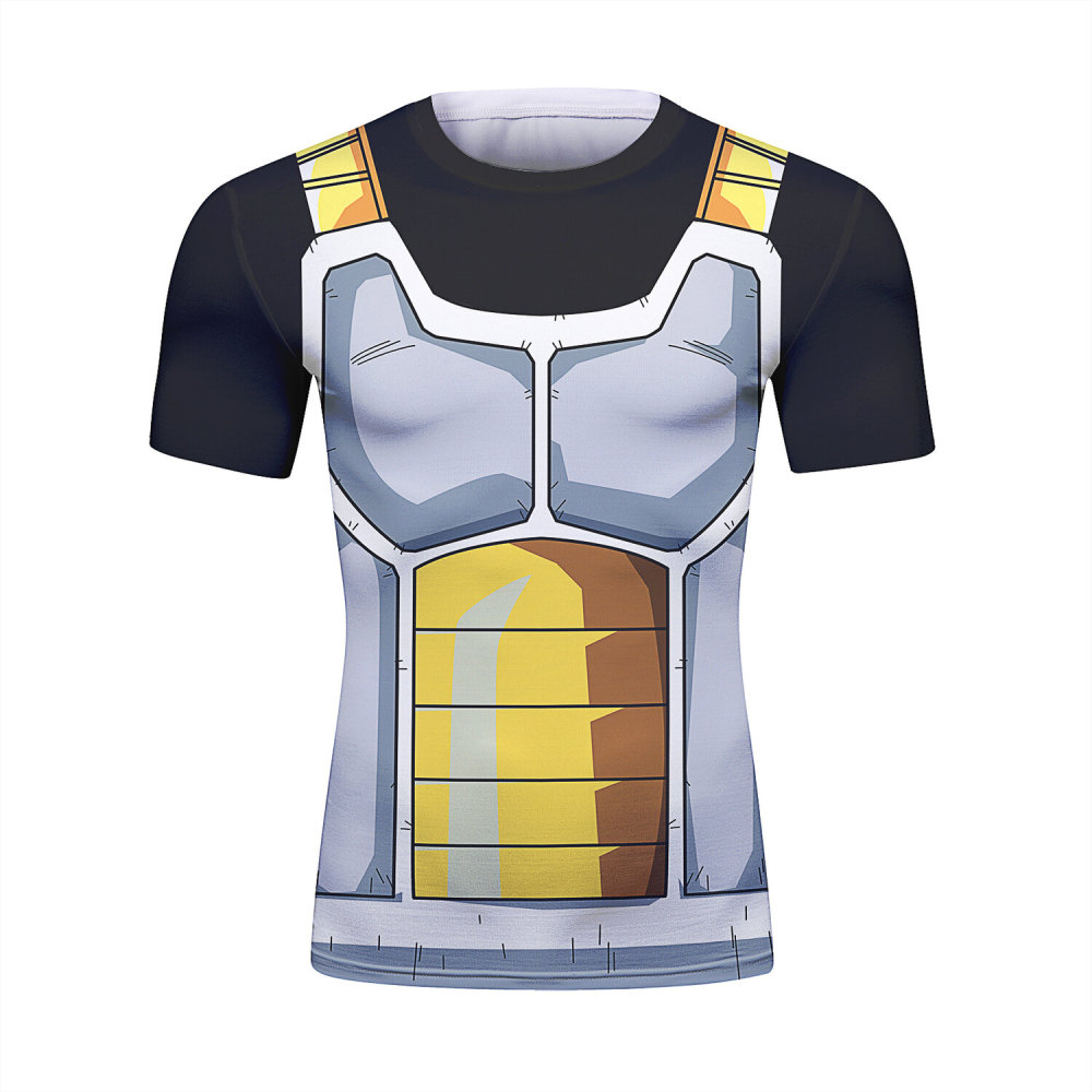 Cody Lundin Men's Short Sleeve Shirt 3D Technical Print Compression Sport T-shirt  Quick Dry Tight Athletic Top Fantastical Sportiness Shirt(221535)