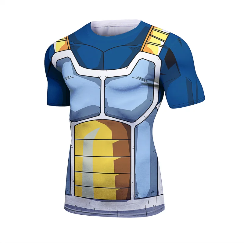 Cody Lundin Men's Short Sleeve Shirt 3D Technical Print Compression Sport T-shirt  Quick Dry Tight Athletic Top Fantastical Sportiness Shirt(221538)