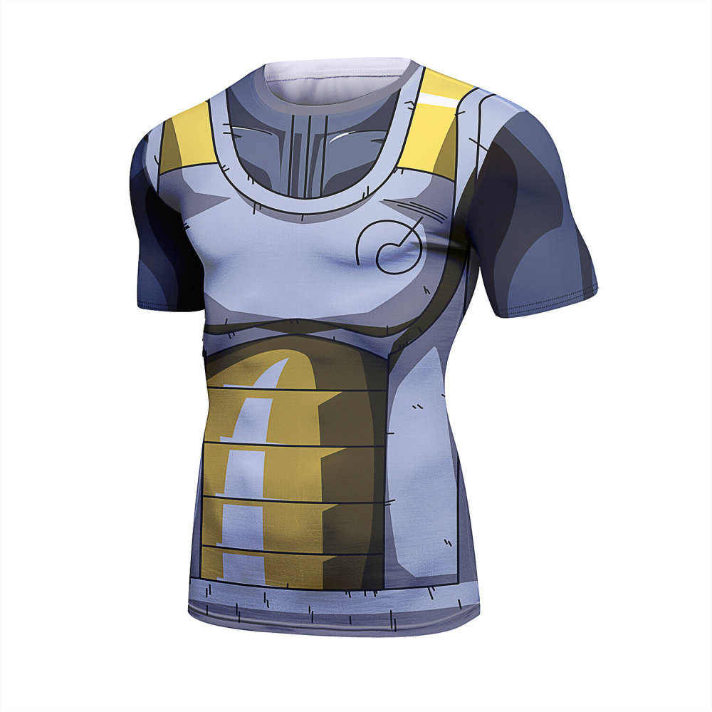 Cody Lundin Men's Short Sleeve Shirt 3D Technical Print Compression Sport T-shirt  Quick Dry Tight Athletic Top Fantastical Sportiness Shirt(221539)
