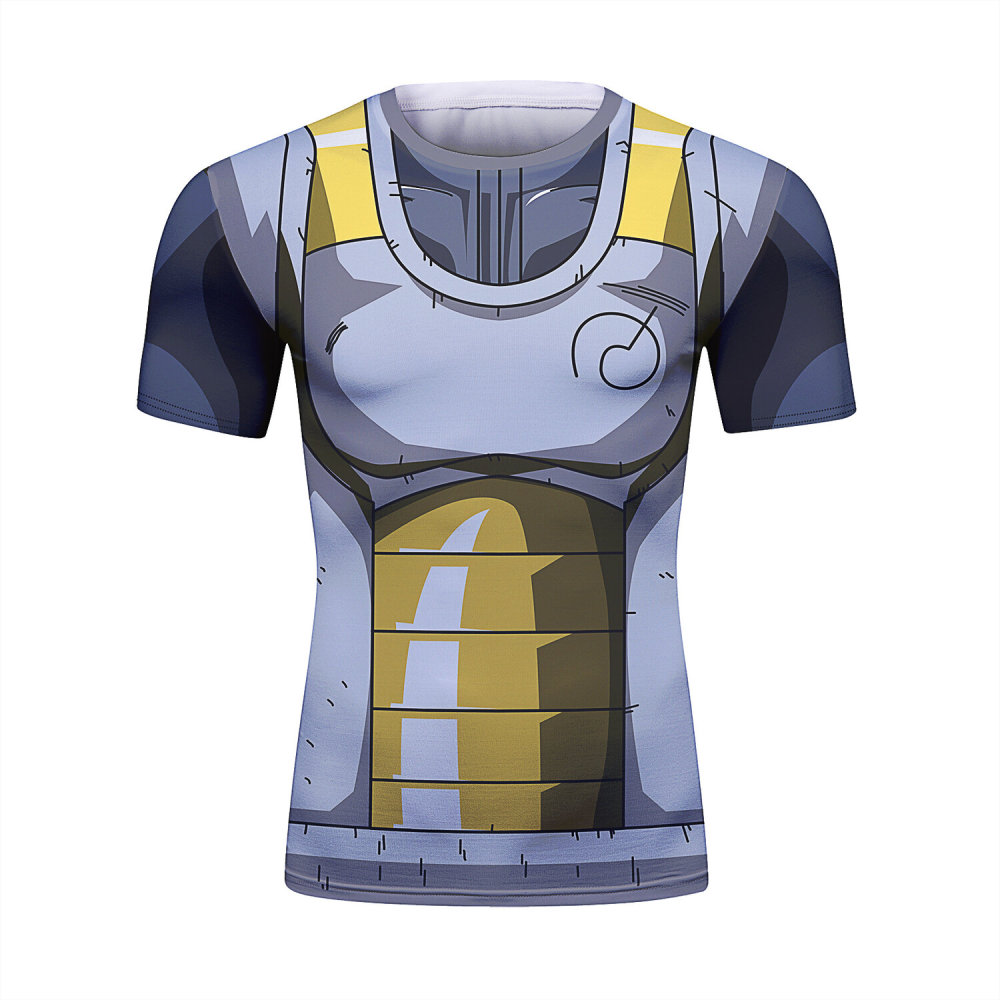 Cody Lundin Men's Short Sleeve Shirt 3D Technical Print Compression Sport T-shirt  Quick Dry Tight Athletic Top Fantastical Sportiness Shirt(221539)