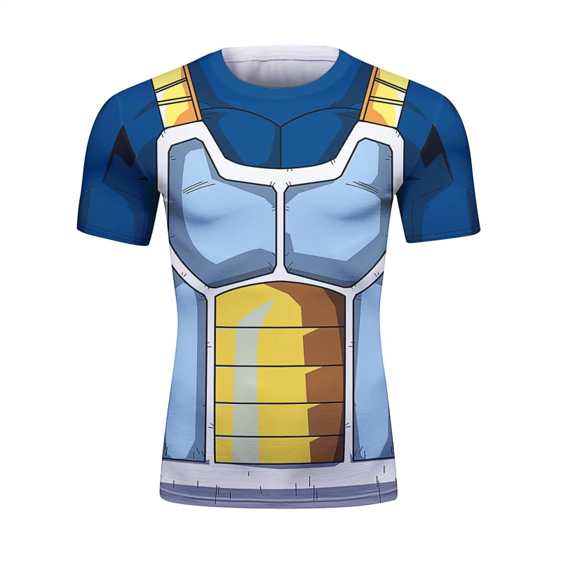 Cody Lundin Men's Short Sleeve Shirt 3D Technical Print Compression Sport T-shirt  Quick Dry Tight Athletic Top Fantastical Sportiness Shirt(221538)