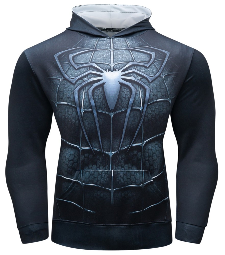 Cody Lundin Men's Hooded Casual Sweatshirt with Exquisite Print Elements Perfect Gift for Halloween Parties(021)