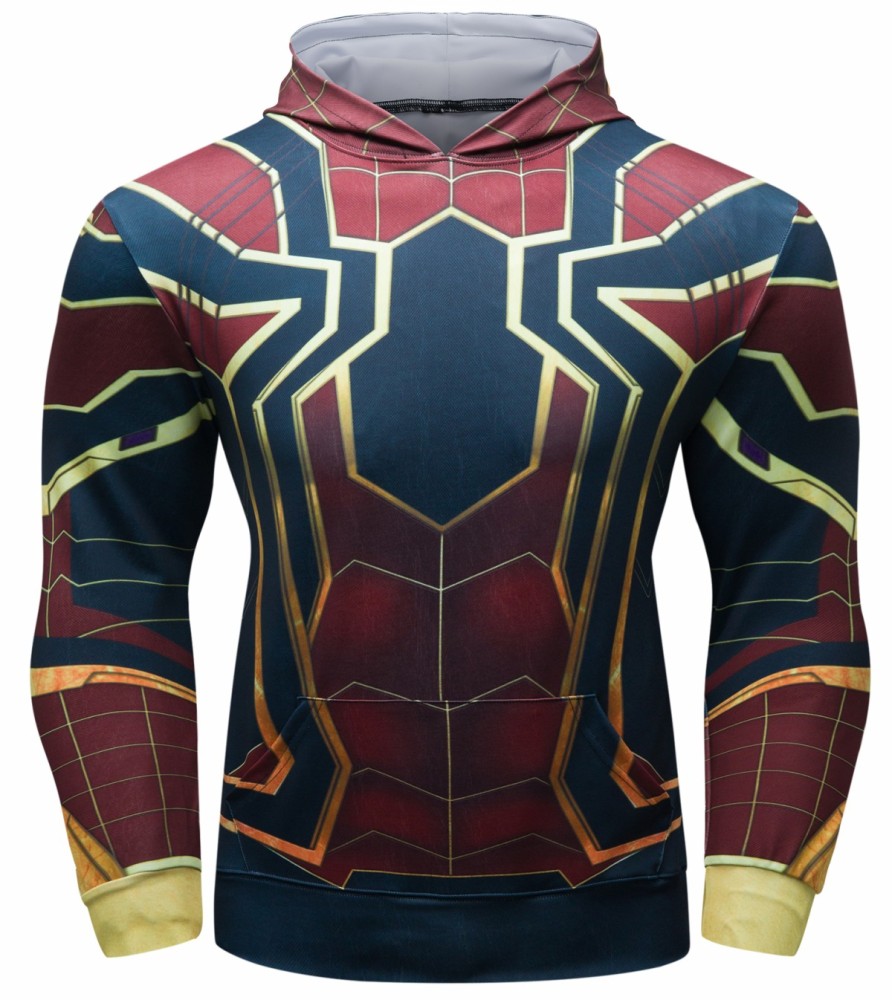 Cody Lundin Men's Hooded Casual Sweatshirt with Exquisite Print Elements Perfect Gift for Halloween Parties(021)