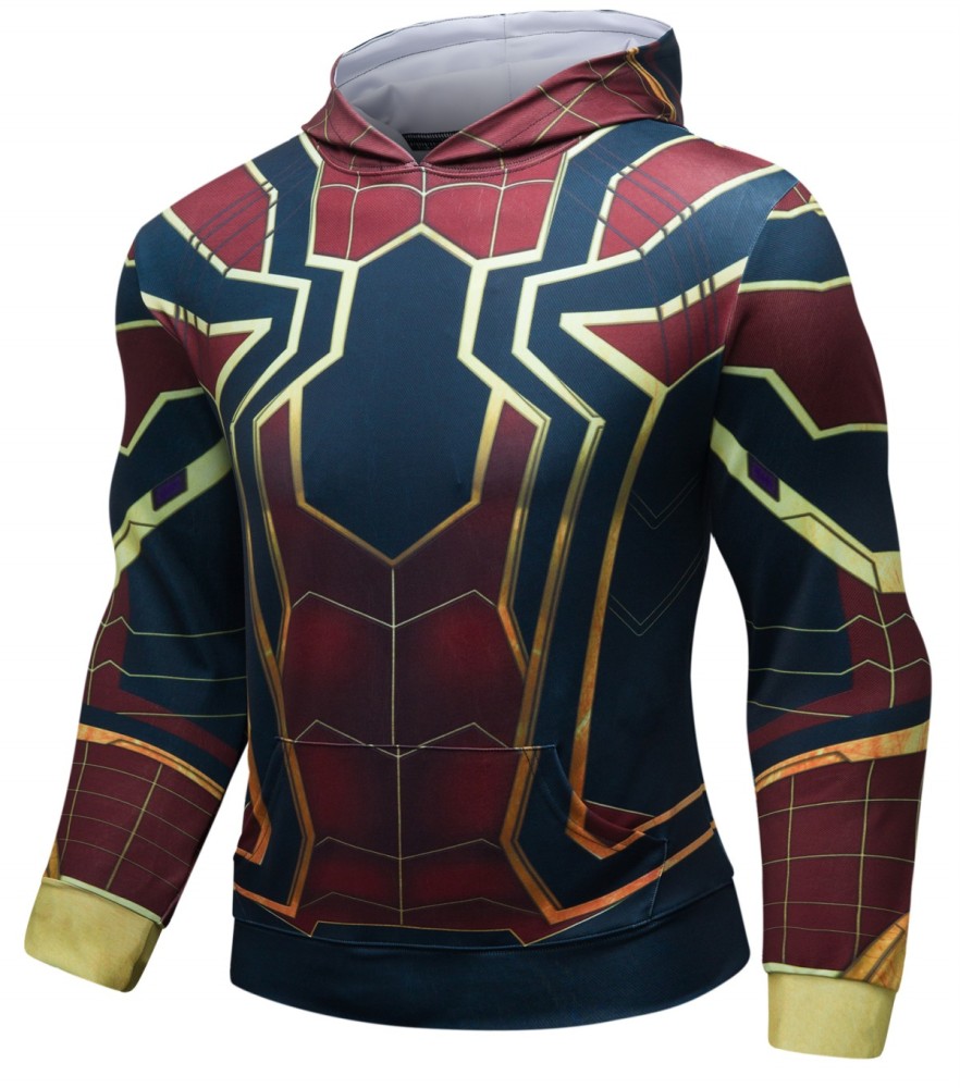 Cody Lundin Men's Hooded Casual Sweatshirt with Exquisite Print Elements Perfect Gift for Halloween Parties(021)