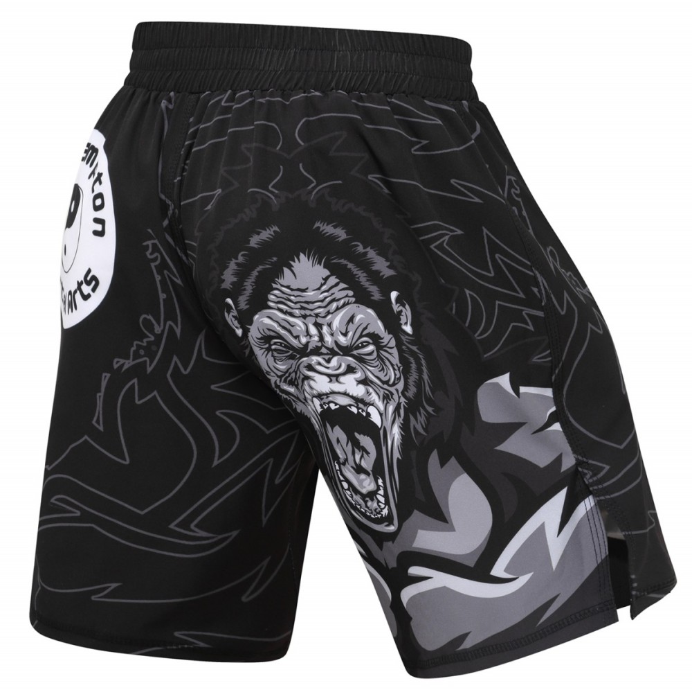Cody Lundin Men's Sports T-shirt and Shorts 2 Pieces Sets Cool Dry Compression Round Collar Summer Fitness Sports Suit(1396-155)