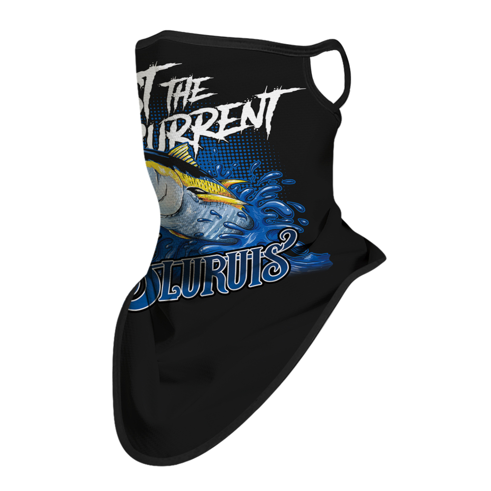 Bandana Face Mask with Ear Loop Neck Gaiter Cosplay Face Mask Scarf Face Cover Summer UV Protection Balaclava for Men Women（JC-034）