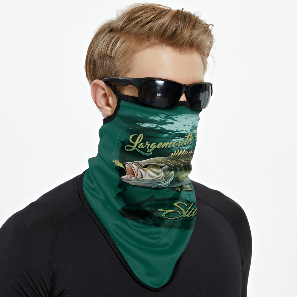 Bandana Face Mask with Ear Loop Neck Gaiter Cosplay Face Mask Scarf Face Cover Summer UV Protection Balaclava for Men Women（JC-040）