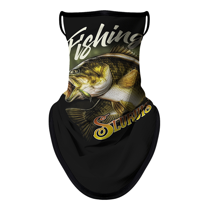 Bandana Face Mask with Ear Loop Neck Gaiter Cosplay Face Mask Scarf Face Cover Summer UV Protection Balaclava for Men Women（JC-036）