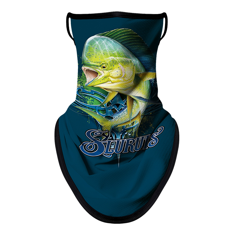 Bandana Face Mask with Ear Loop Neck Gaiter Cosplay Face Mask Scarf Face Cover Summer UV Protection Balaclava for Men Women（JC-031）