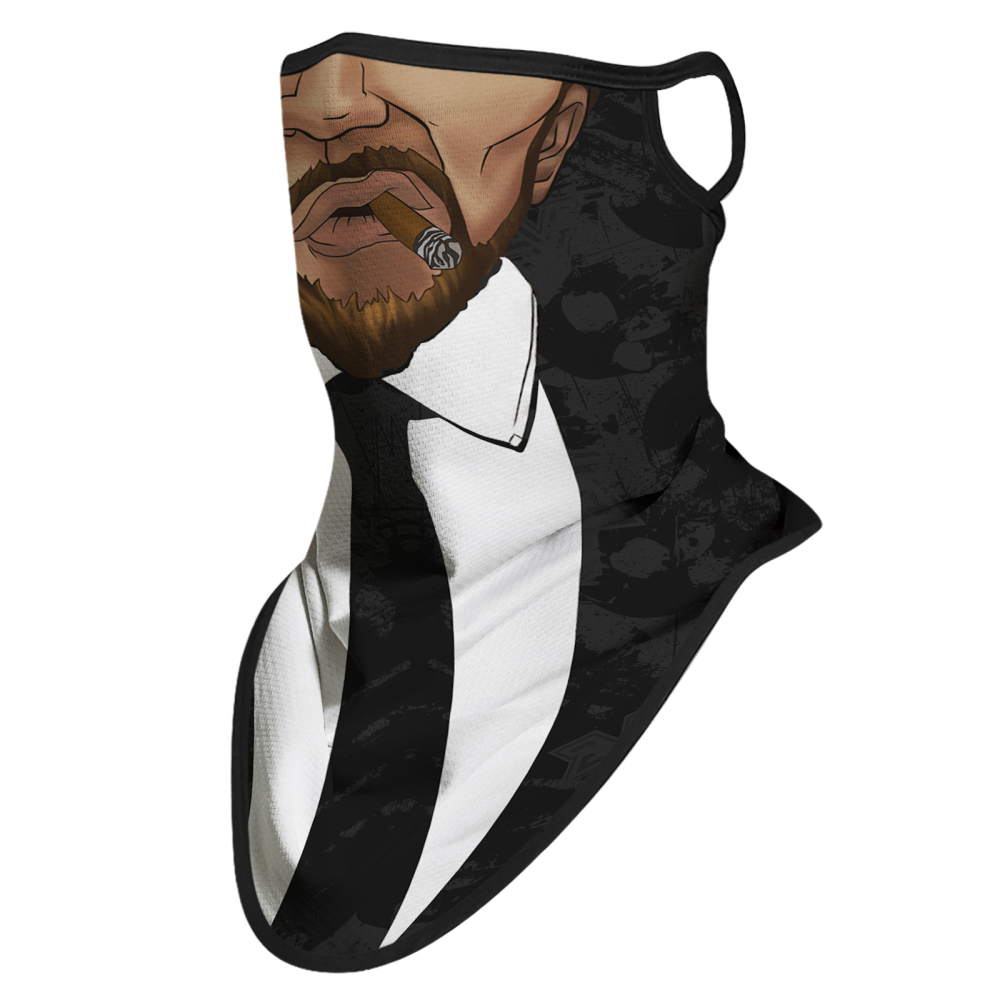 Bandana Face Mask with Ear Loop Neck Gaiter Cosplay Face Mask Scarf Face Cover Summer UV Protection Balaclava for Men Women（DS-028）