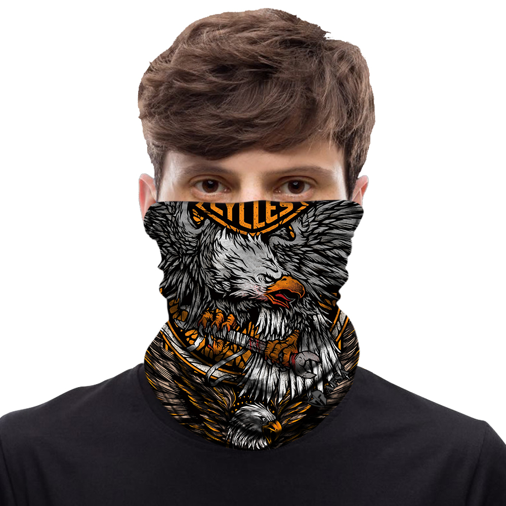 Bandana Face Mask with Ear Loop Neck Gaiter Cosplay Face Mask Scarf Face Ice Silk Cooling Mask（JA-002）