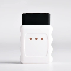 Only Housing No PCB,ABS OBD2 J1962 ELM327 Housing Shell Case With 90 Degree Golden Plated Teminal Replacement for ELM327