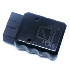 Only Housing No PCB,ABS OBD2 J1962 ELM327 Housing Shell Case With 90 Degree Golden Plated Teminal Replacement for ELM327