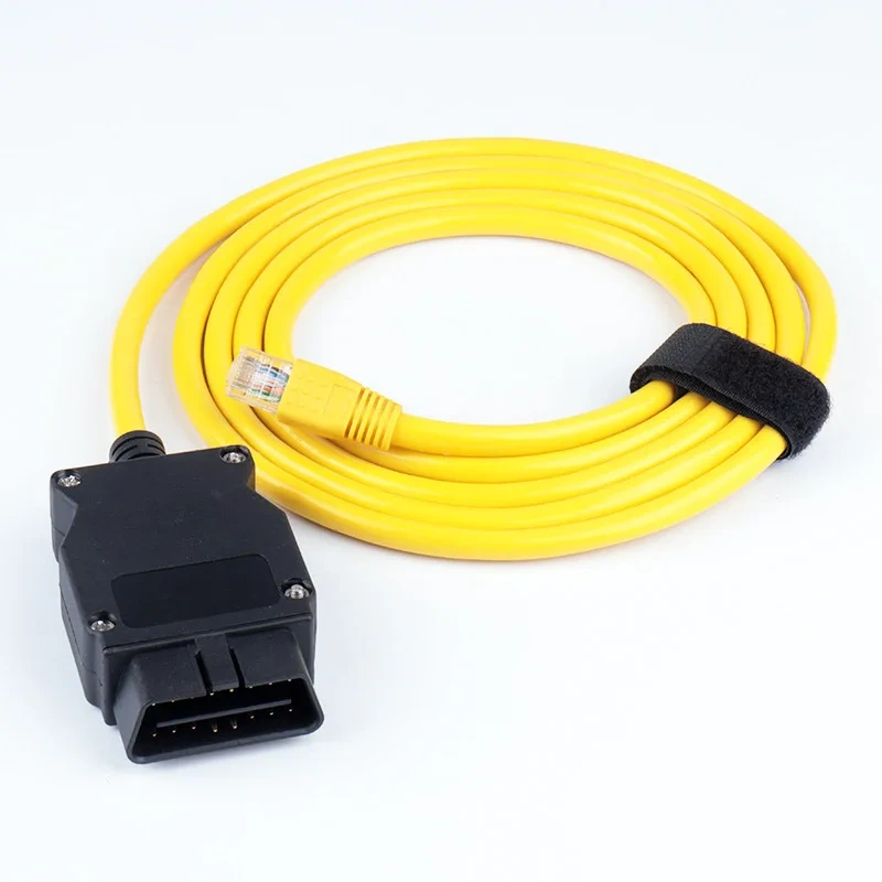 Replacement For BMW F-Series Coding OBD2 ENet Cable,Ethernet RJ45 to J1962 OBDII 16pin Male Adapter Diagnostic Cable