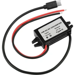 Waterproof DC-DC Bulk Converter 12V 24V to 5V 3A 15W QC 3.0 USB Type C Output Adapter Step Down Module Power Supply Charger
