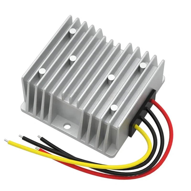 DC-DC Converter DC 8-40V to 13.8V 10A Step Down Up Regulator IP68 Waterproof Power Supply Boost Buck Browser Module Transformer