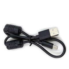 Wholesales Custom Durable Shielded USB 2.0 A Male To USB-C Male Cord Cable With Dual Ferrites