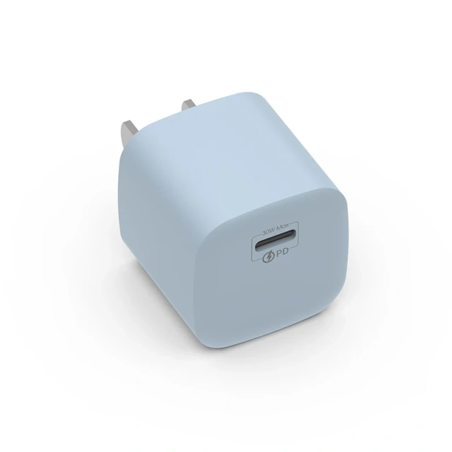 30W GaN Type-C Travel USB C Wall Charger Mobile Phone Chargers Adapters Replacement for Iphone Charger Fast Charging