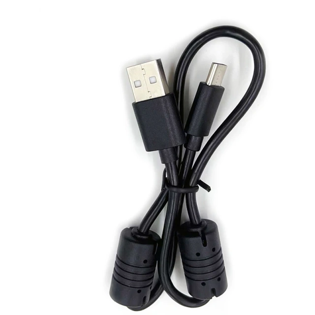 Wholesales Custom Durable Shielded USB 2.0 A Male To USB-C Male Cord Cable With Dual Ferrites