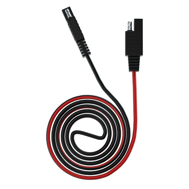 Durable 3.28FT SAE Cable 16AWG Copper PVC Solar Plug Cable SAE Extension Power Cord For Motorcycles Solar Cells Power Inverters