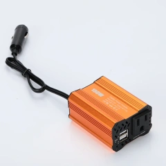 Dual USB 12V DC to AC 100V 110V 220V 230V 240V Modified Sine Wave 150W Power Converter Adapter Car Power Inverter for Laptop