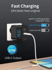 ategories Featured selections Trade Assurance Buyer Central Help Center Get the app Become a supplier Mini 65W GaN PD Charger QC4.0 PD Fast Charge 65W GaN Mobile Phone Charger PPS PD45W Wall Charger Adapter for Samsung Galaxy