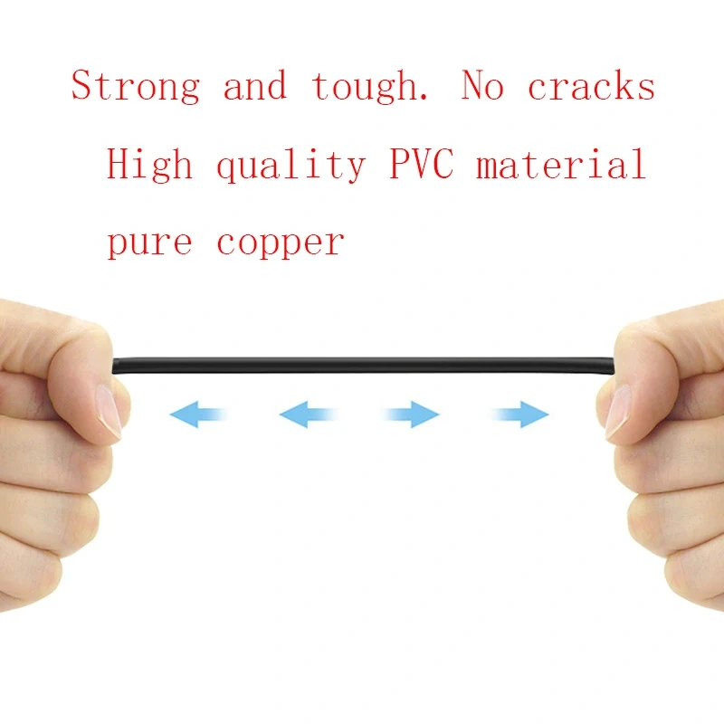Durable 3.28FT SAE Cable 16AWG Copper PVC Solar Plug Cable SAE Extension Power Cord For Motorcycles Solar Cells Power Inverters