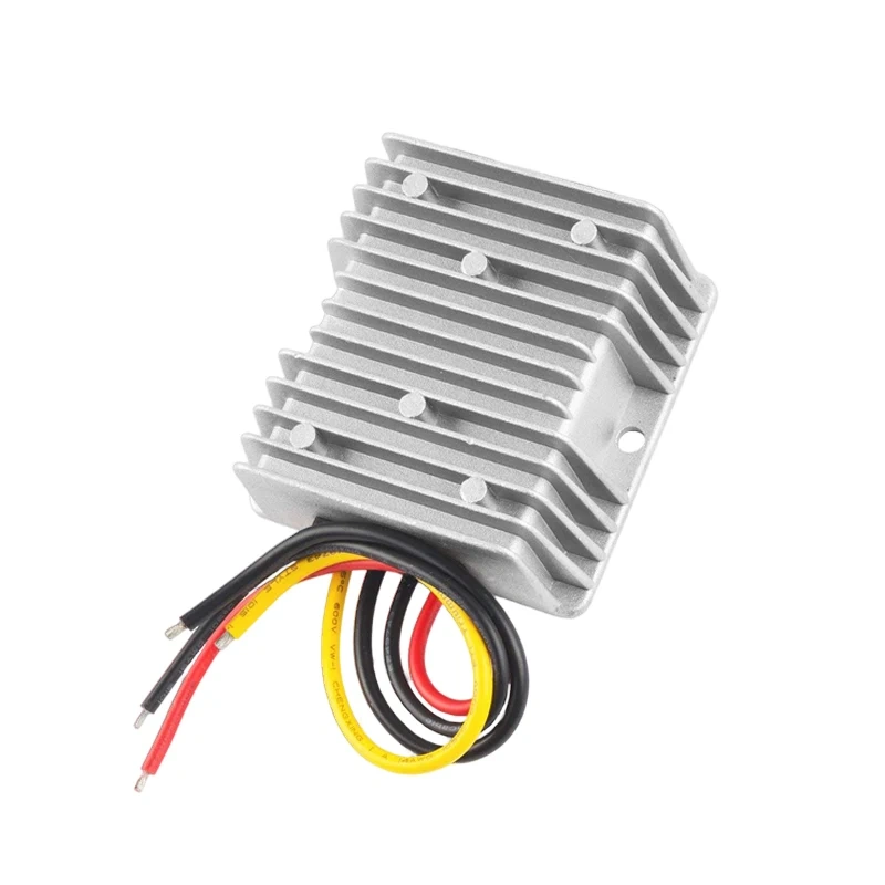 DC-DC Converter DC 8-40V to 13.8V 10A Step Down Up Regulator IP68 Waterproof Power Supply Boost Buck Browser Module Transformer