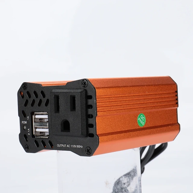Dual USB 12V DC to AC 100V 110V 220V 230V 240V Modified Sine Wave 150W Power Converter Adapter Car Power Inverter for Laptop