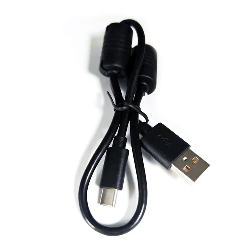 Wholesales Custom Durable Shielded USB 2.0 A Male To USB-C Male Cord Cable With Dual Ferrites