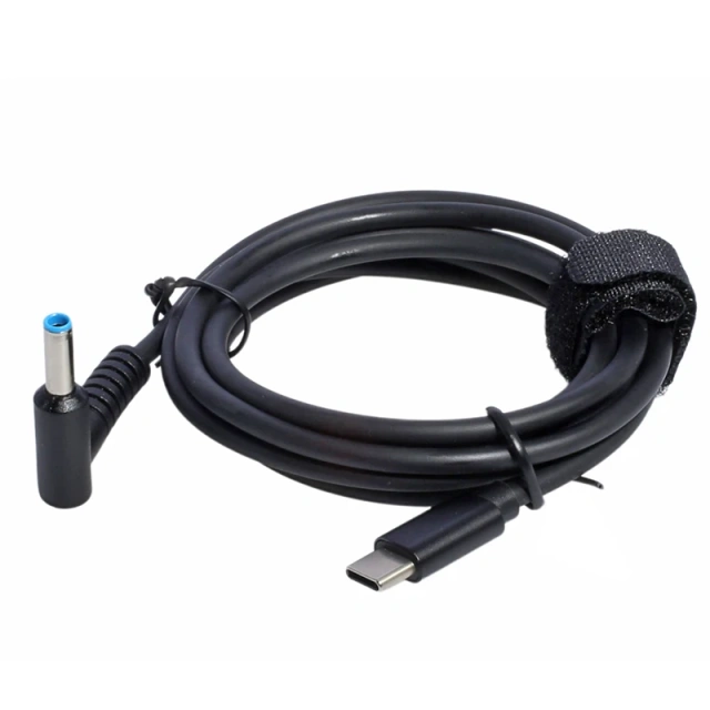 Wholesales Custom 1.5meters 65W USB 3.1 Type C USB-C to DC Jack 5.5x2.1mm 7.4x5.0mm 4.5x3.0mm Power Plug Extension Charge Cable