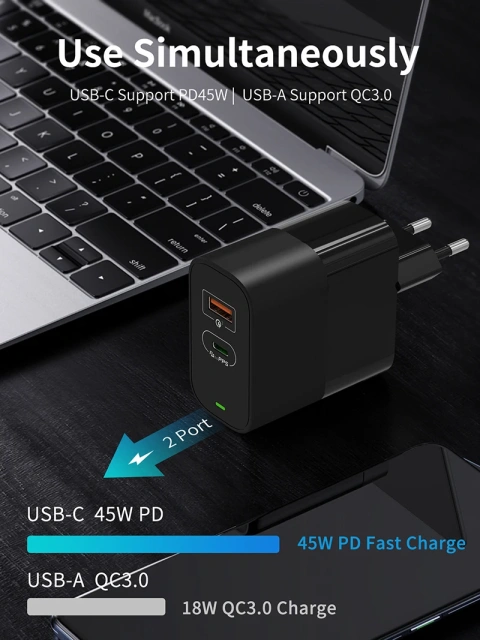 ategories Featured selections Trade Assurance Buyer Central Help Center Get the app Become a supplier Mini 65W GaN PD Charger QC4.0 PD Fast Charge 65W GaN Mobile Phone Charger PPS PD45W Wall Charger Adapter for Samsung Galaxy