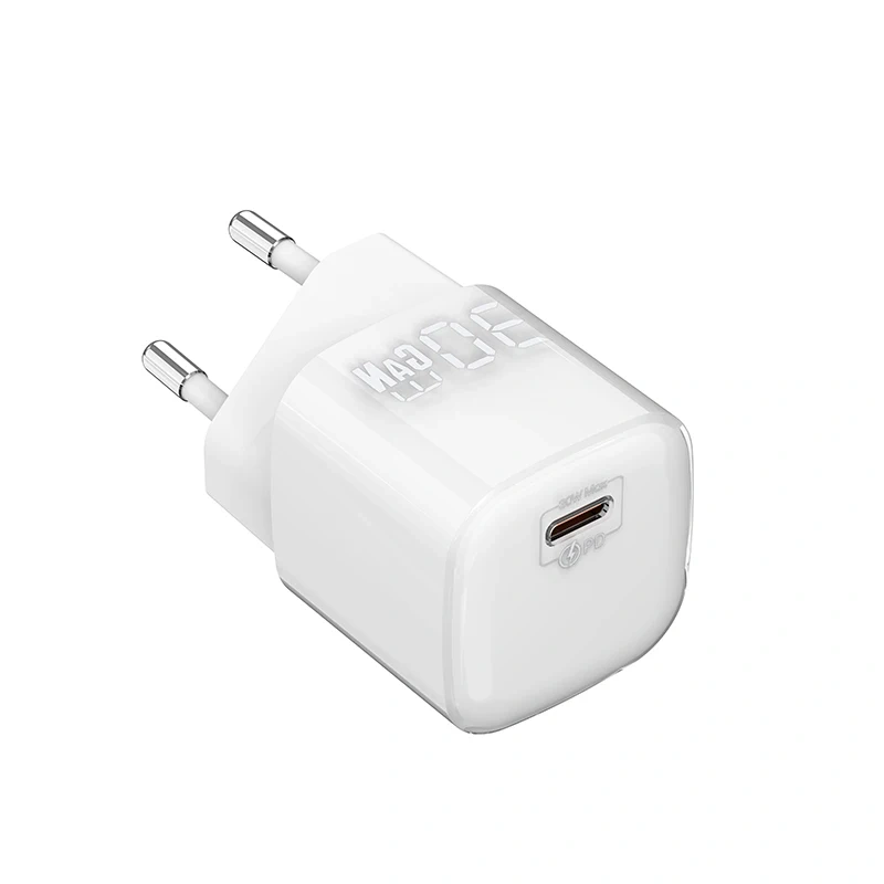 30W GaN Type-C Travel USB C Wall Charger Mobile Phone Chargers Adapters Replacement for Iphone Charger Fast Charging