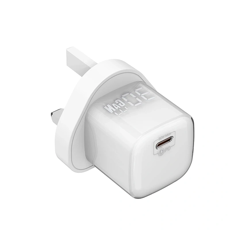 30W GaN Type-C Travel USB C Wall Charger Mobile Phone Chargers Adapters Replacement for Iphone Charger Fast Charging