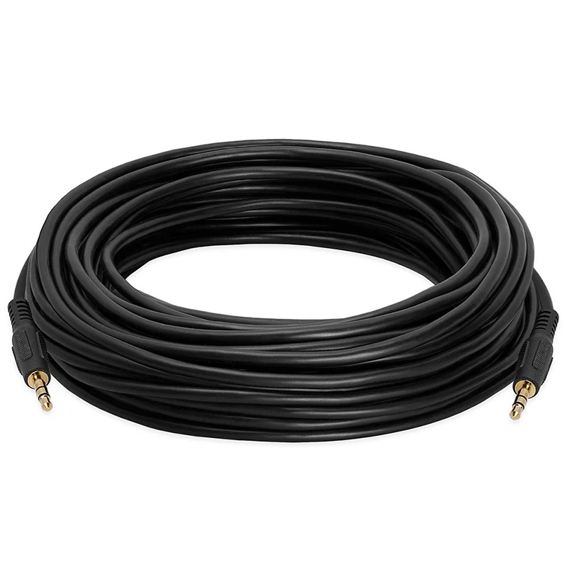 1m 3.5mm PI Male Audio Plug Jack Auxiliary 3Pole Stereo Cord Aux Cable 3.5mm For Speaker Car Headphone Home Stereos Phone MP3