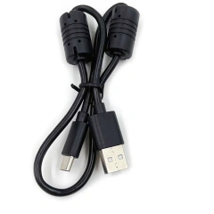Wholesales Custom Durable Shielded USB 2.0 A Male To USB-C Male Cord Cable With Dual Ferrites