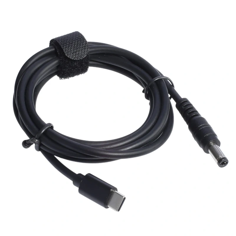 Wholesales Custom 1.5meters 65W USB 3.1 Type C USB-C to DC Jack 5.5x2.1mm 7.4x5.0mm 4.5x3.0mm Power Plug Extension Charge Cable