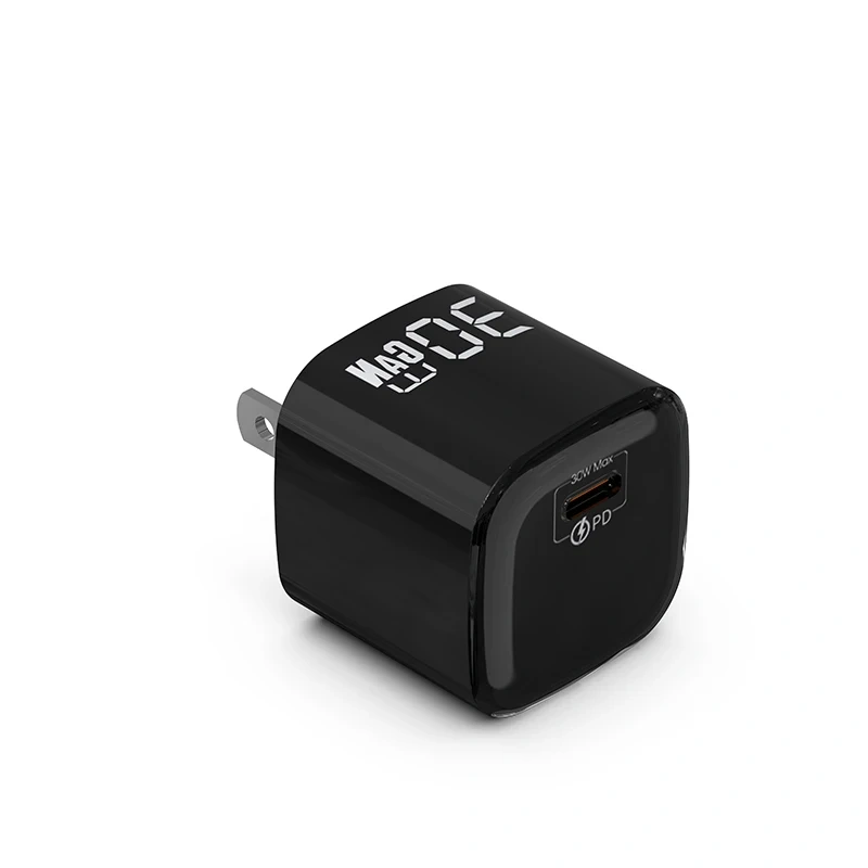 30W GaN Type-C Travel USB C Wall Charger Mobile Phone Chargers Adapters Replacement for Iphone Charger Fast Charging