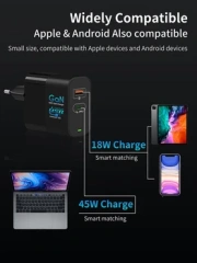 ategories Featured selections Trade Assurance Buyer Central Help Center Get the app Become a supplier Mini 65W GaN PD Charger QC4.0 PD Fast Charge 65W GaN Mobile Phone Charger PPS PD45W Wall Charger Adapter for Samsung Galaxy