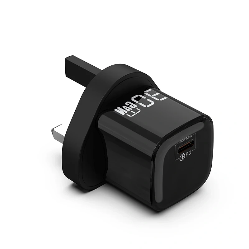 30W GaN Type-C Travel USB C Wall Charger Mobile Phone Chargers Adapters Replacement for Iphone Charger Fast Charging