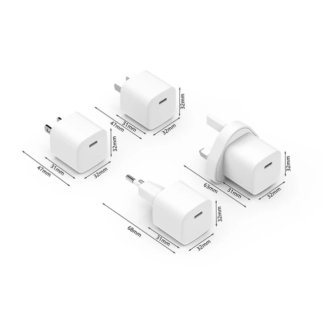 30W GaN Type-C Travel USB C Wall Charger Mobile Phone Chargers Adapters Replacement for Iphone Charger Fast Charging