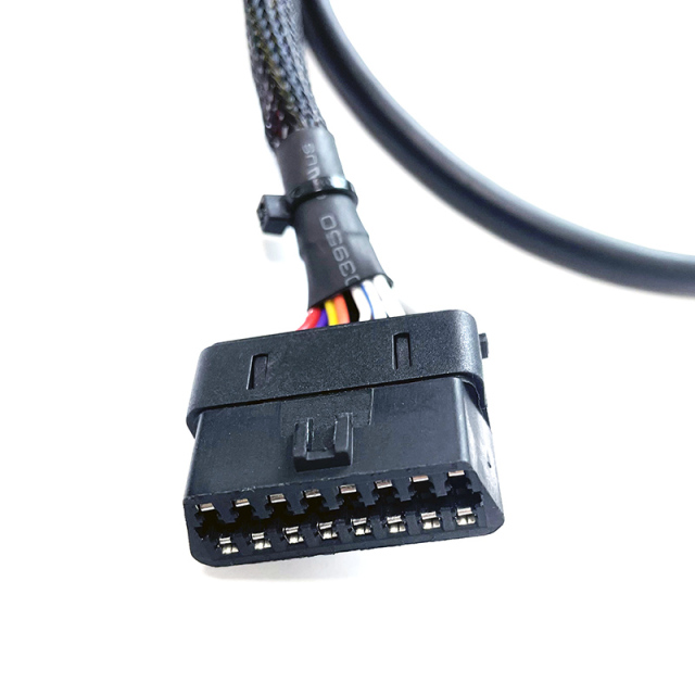 Replacement Replaceable Plug OBD2 T-Harness Splitter Cable Set OBD II Universal Harness Kit for All Cars Vehicles