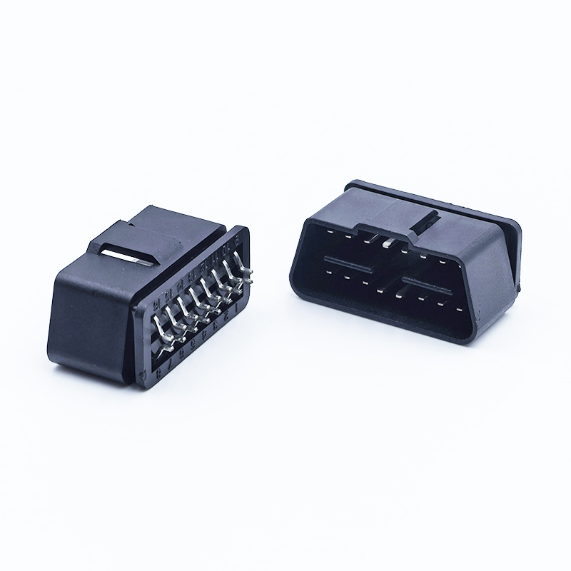 Wholesales Folding Type J1962 OBD2 Male Connector 12V 24V Interface