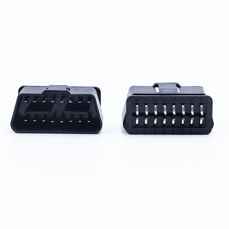 Wholesales Folding Type J1962 OBD2 Male Connector 12V 24V Interface