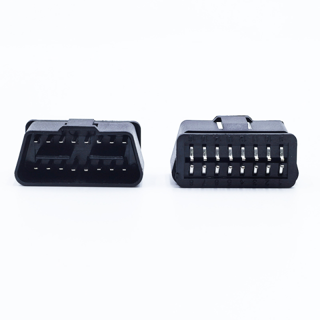 Wholesales Folding Type J1962 OBD2 Male Connector 12V 24V Interface