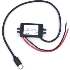 Waterproof DC-DC Bulk Converter 12V 24V to 5V 3A 15W QC 3.0 USB Type C Output Adapter Step Down Module Power Supply Charger